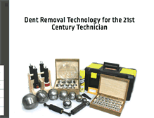 Tablet Screenshot of magneticdentremovalsystem.com